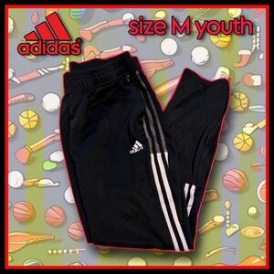 ADIDAS youth aeroready athletic PANTS size M